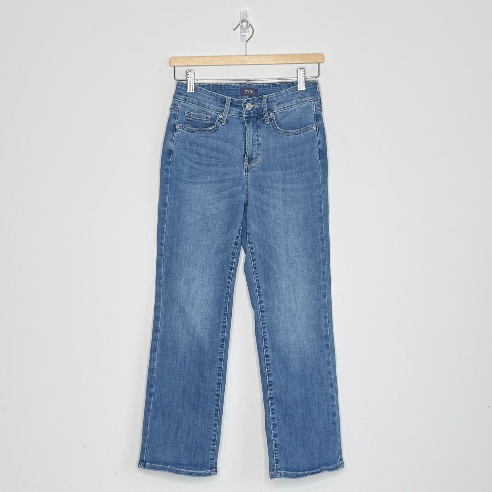 NYDJ | Marilyn High Rise Straight Jeans | 2 - Picture 2 of 4